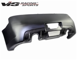 2003-2007 Infiniti G35 2Dr Z Speed (chargespeed style) Rear Bumper With Carbon Lower Center