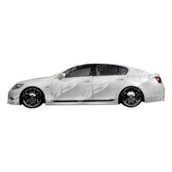 2006-2011 Lexus Gs 300/430 4Dr Vip Side Skirts