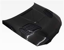 2007-2010 Bmw 3 Series E92 2Dr GTR Style Carbon Fiber Hood ( fits non m3 model )