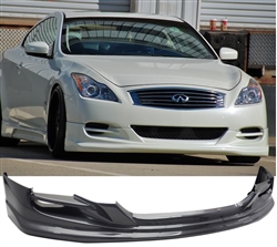 2008-2014 Infiniti G37 2Dr Coupe & Q60 TS Style Front Bumper Lip PU