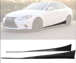 2014-2020 Lexus IS250 IS300 IS350 F Sport Style Side Skirts Panel PU