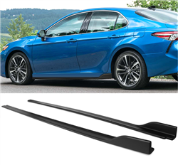 2018-2023 Toyota Camry V3 Style Side Skirts Extensions PP