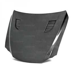 TV-STYLE CARBON FIBER HOOD FOR 2014-2020 LEXUS IS