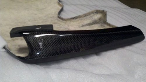 Evo 8/9 jdm bumper rear diffuser vortex style carbon fiber